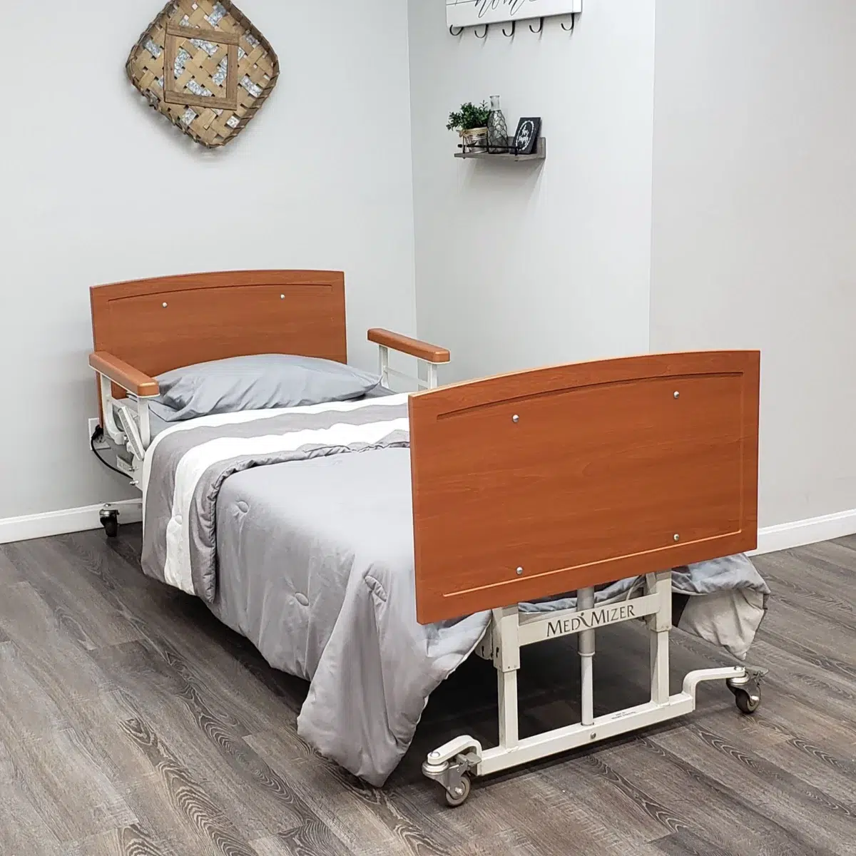AllCare C Floor Level Bariatric Low Bed - Image 8