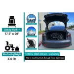 Majestic IQ-8000 Remote Controlled Lightweight Folding Power Wheelchair - Image 11