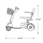 Amigo RD 3-Wheel Mobility Scooter - Image 11