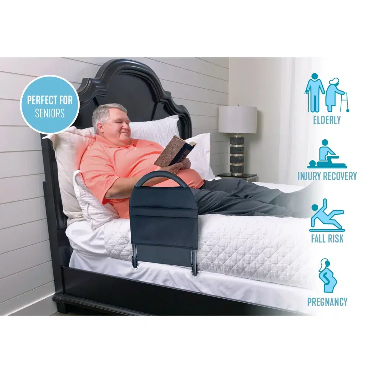 Stander Bed Rail Advantage Traveler with Organizer - Image 4