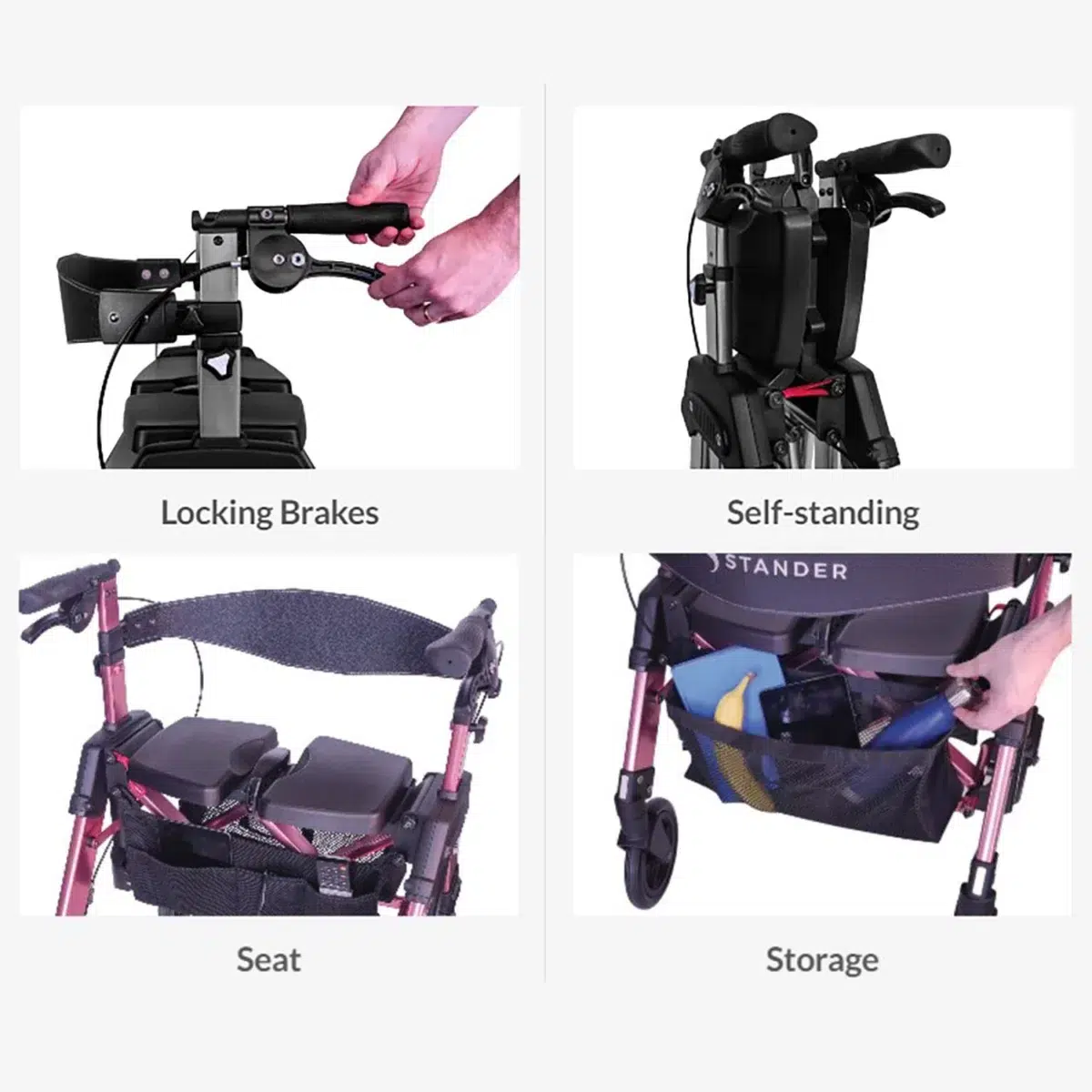EZ Fold-N-Go Rollator HD - Image 7