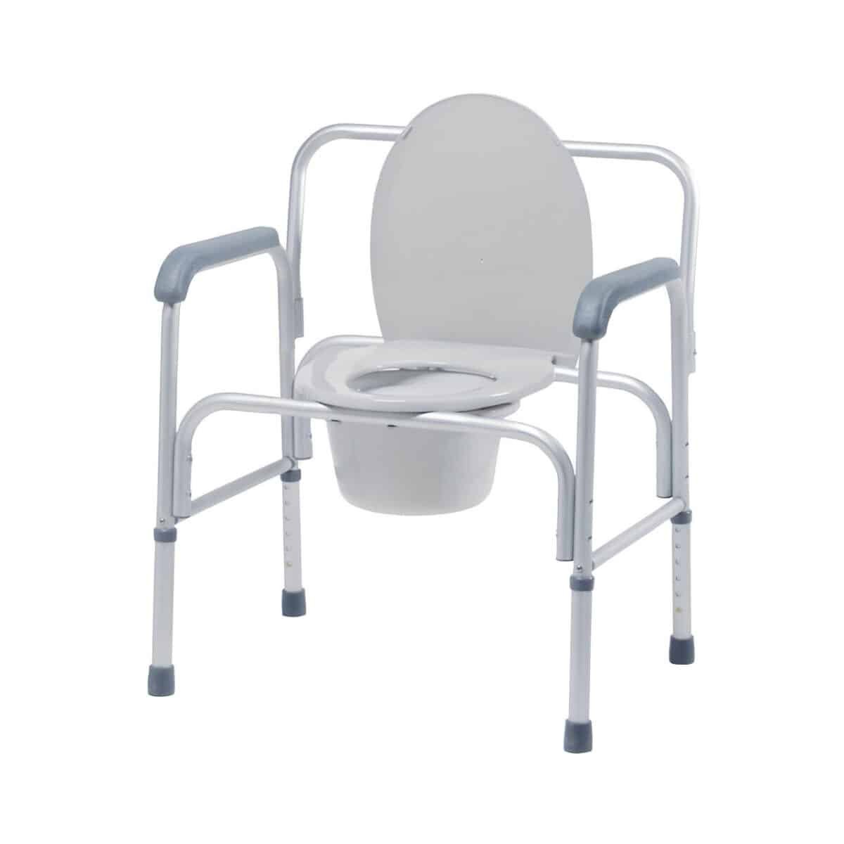Lumex Bariatric 3-in-1 Aluminum Commode - Image 2