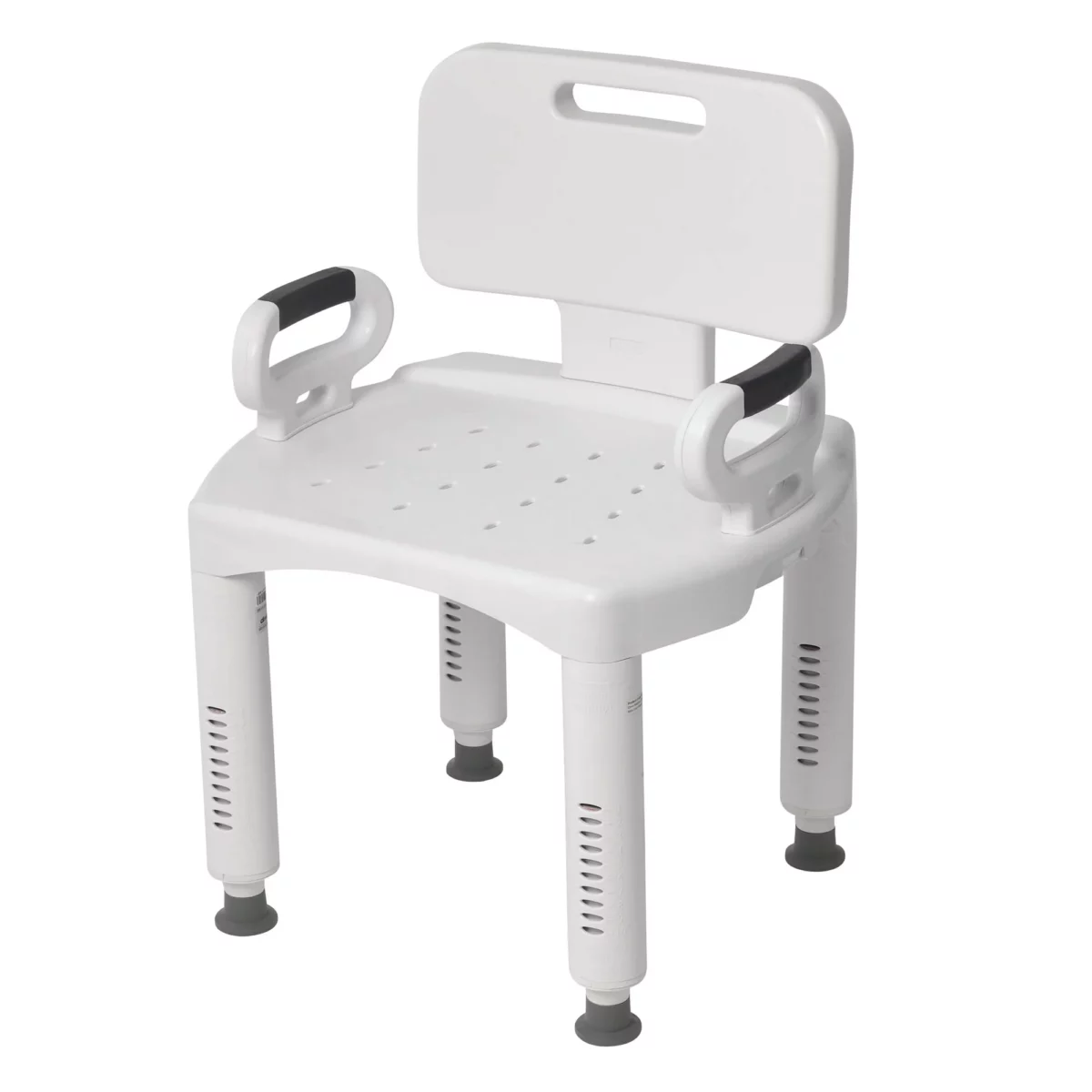 Premium Series Shower Chair with Back and Arms - Image 1
