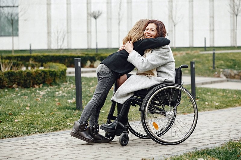 wheelchair position