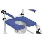 Aluminum Rehab Shower Commode Chair - Image 4